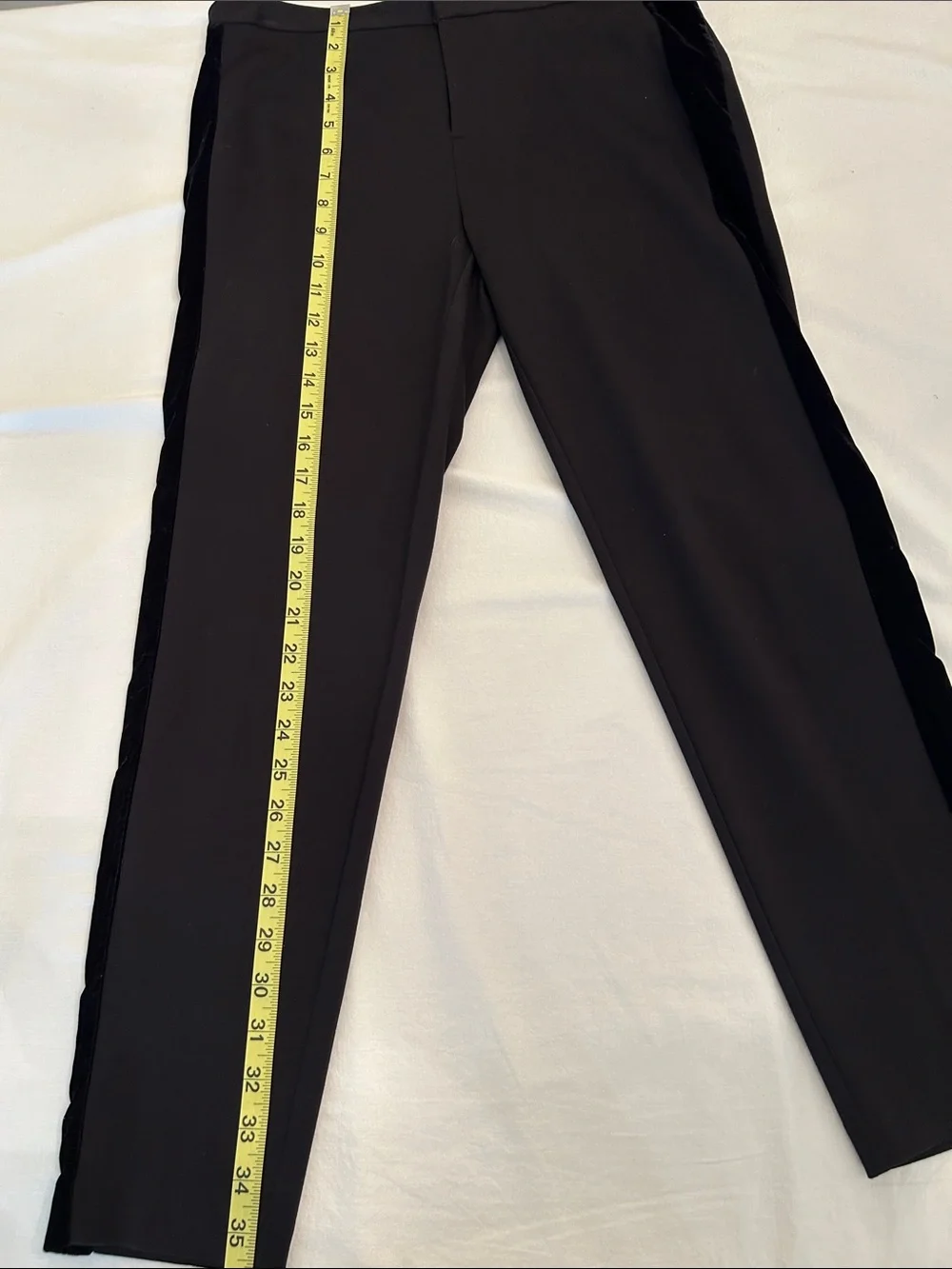 Michael Kors Black Womens Slim Tapered Dress Pants